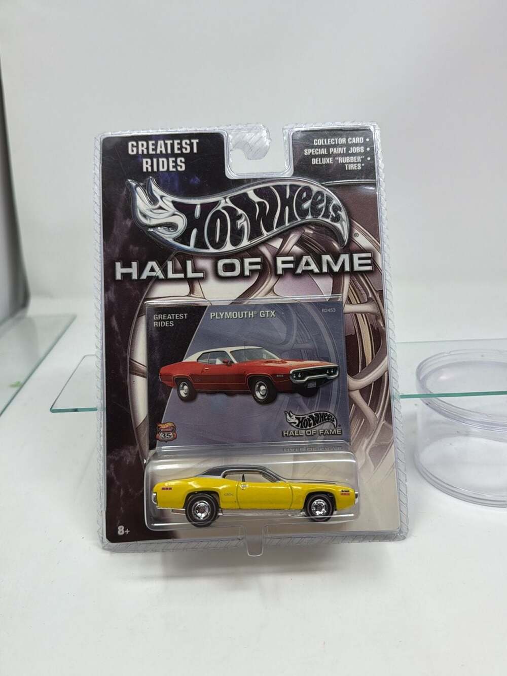 Hot Wheels Hall of Fame Greatest Rides Plymouth GTX Yellow Diecast Car